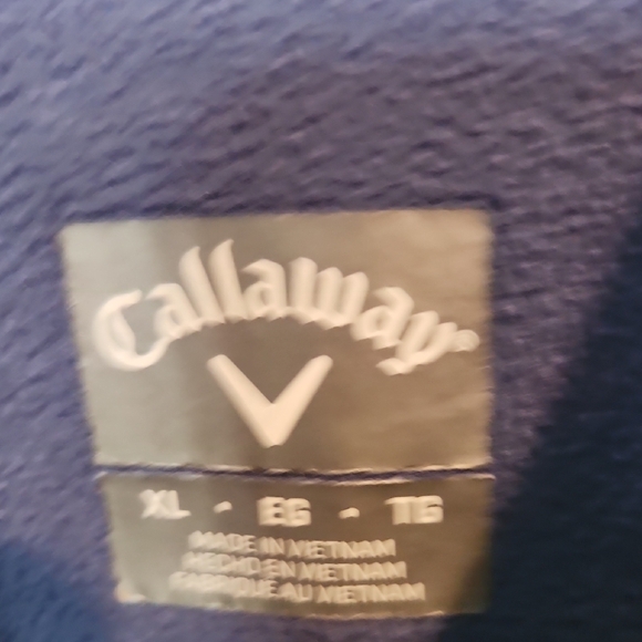 Callaway Blue Quarter-Zip Pullover - Picture 6 of 8